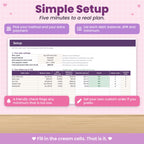 Debt Snowball Spreadsheet for Excel & Google Sheets