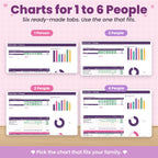 Family Chore Chart Spreadsheet for Excel & Google Sheets