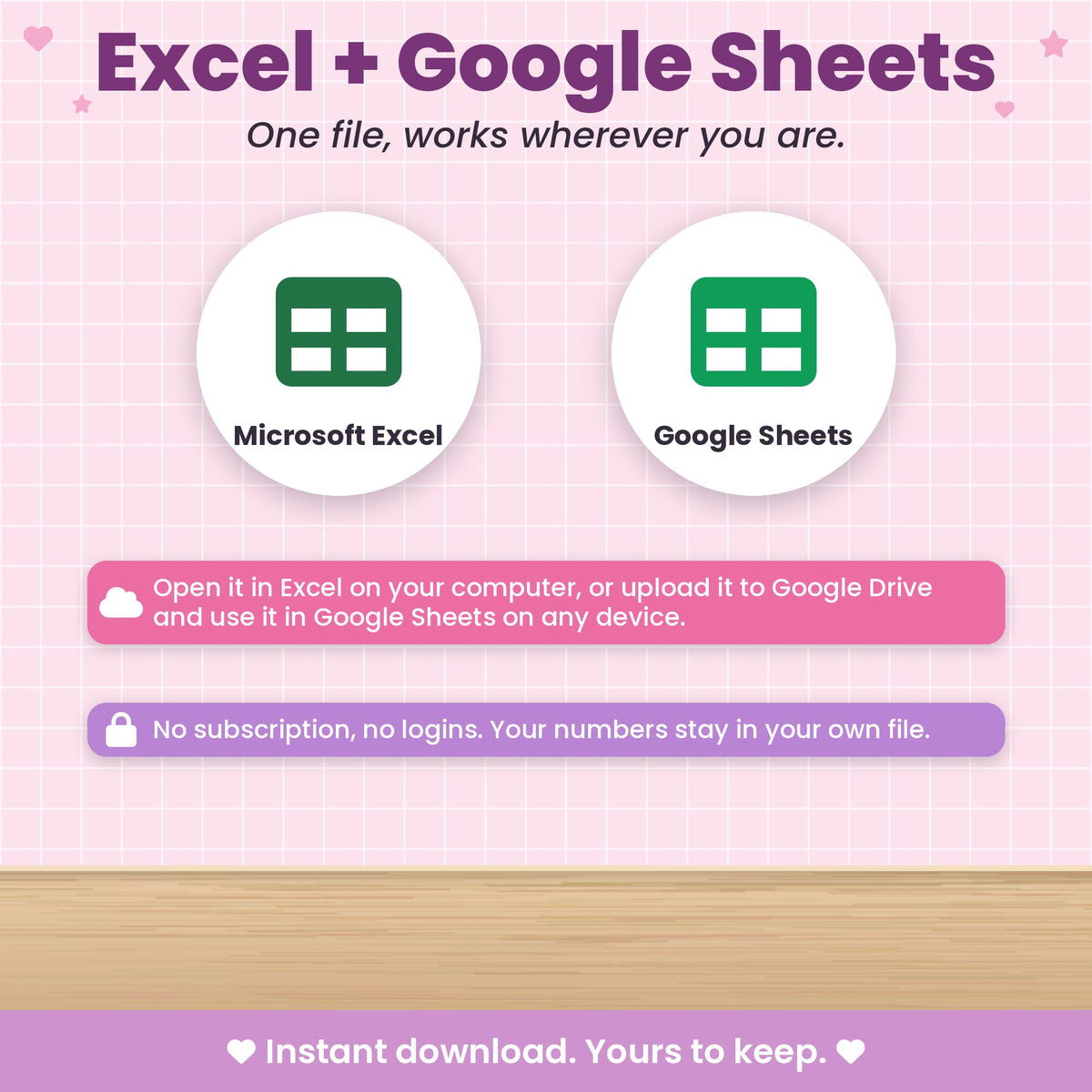 Holiday Budget Spreadsheet for Excel & Google Sheets