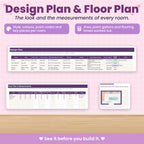 Home Renovation Project Spreadsheet for Excel & Google Sheets