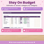 Home Renovation Project Spreadsheet for Excel & Google Sheets