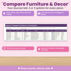 Home Renovation Project Spreadsheet for Excel & Google Sheets