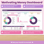 Monthly Budget Spreadsheet for Excel & Google Sheets