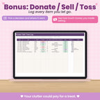Organizing Challenge Spreadsheet for Excel & Google Sheets