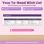 Reading Tracker Spreadsheet for Excel & Google Sheets
