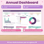 Small Business Bookkeeping Spreadsheet for Excel & Google Sheets