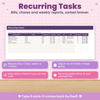 Task Tracker and To-Do List Spreadsheet for Excel & Google Sheets