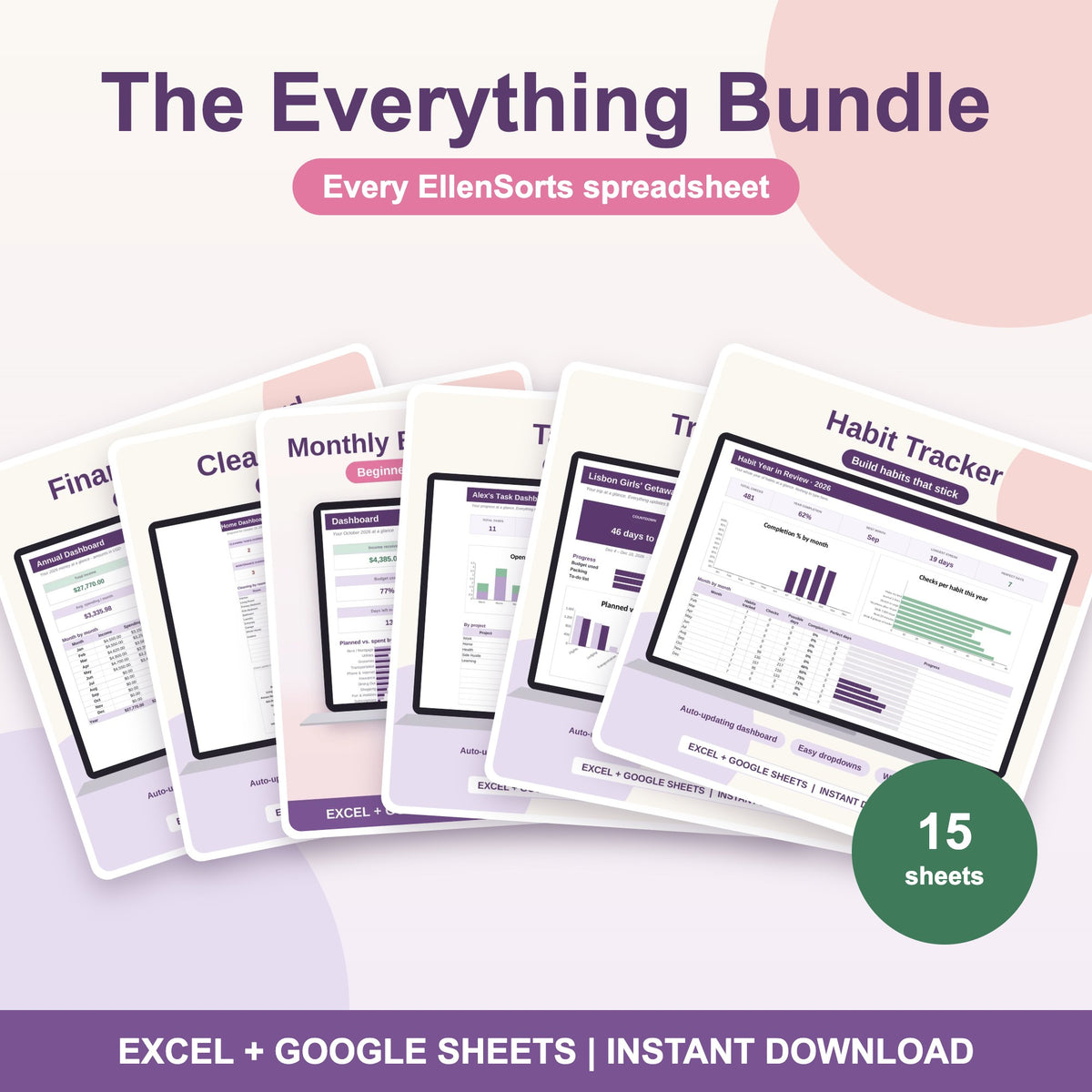 The Really Big Bundle of Spreadsheets